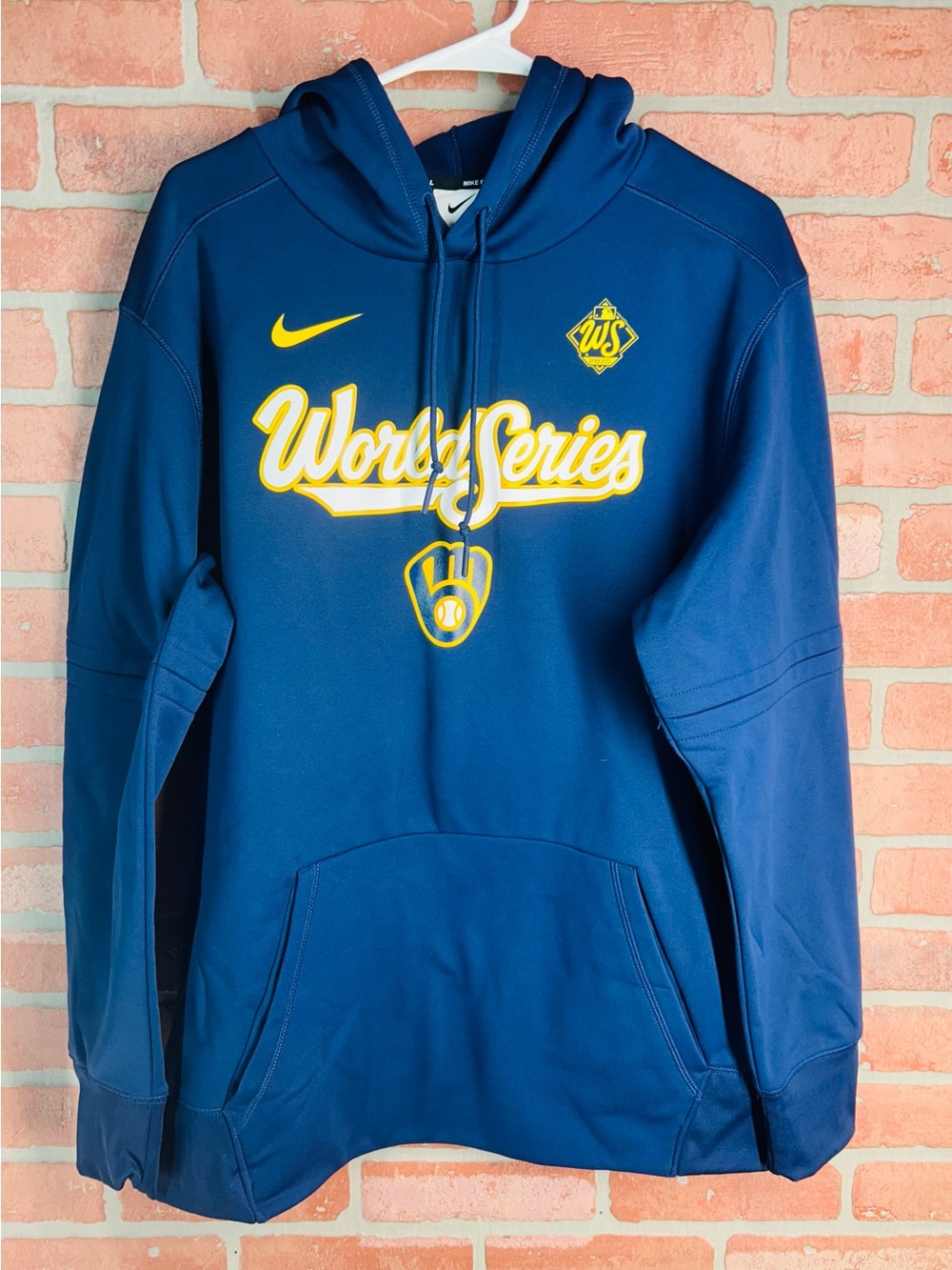 Nike Baseball Therma-FIT Hoodie in Navy Blue